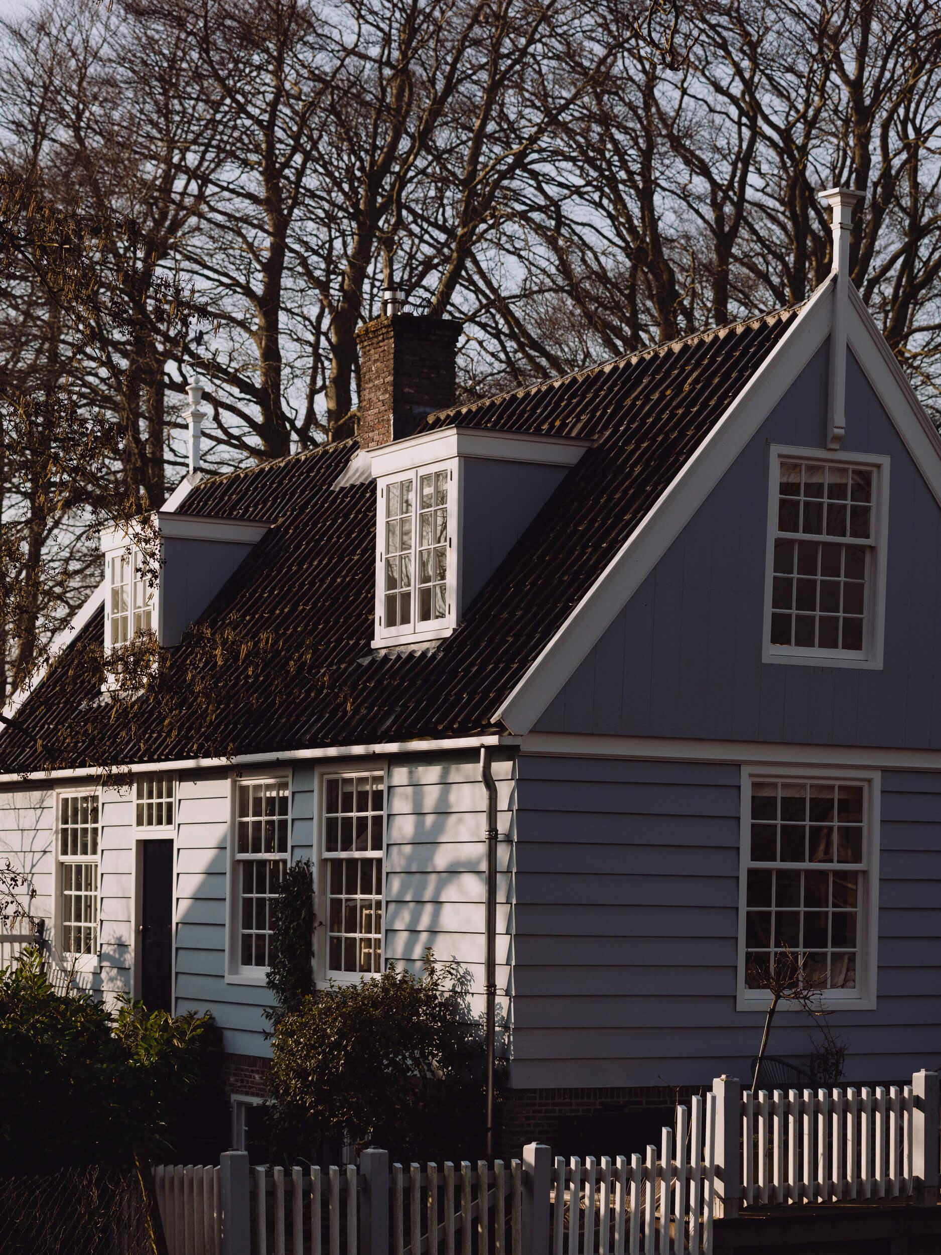See one of the 85 heritage buildings the small village of Broek in Waterland boasts
